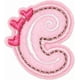 thumbnail image 4 of 26 Pcs Iron on Letters for Fabric Alphabet Stickers for Kids Sewing Patches Pink, 4 of 5