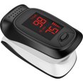 ANKOVO Fingertip Pulse Oximeter, Bar Graphs, Heart Rate Monitor, Blood