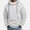 White, variant on HOMADLES Mens Hoodies Pullover Thicken Warm Long Sleeve Winter Pullover Hooded Tops Blue Size 3XL