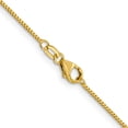 thumbnail image 3 of 18K Yellow Gold Box Chain Styles Necklace 18 inch .9 mm with Lobster Clasp 0.9, 3 of 4