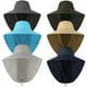 thumbnail image 1 of Sombrero de pescador con ala grande y protector solar que cubre toda la cara y protege contra los rayos UV para el verano, para pesca al aire libre, 1 of 4