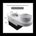 thumbnail image 4 of Enrutador CNC, Colector de Polvo, MáQuina de Grabado de Zapatos, DiáMetro de la Cubierta del Husillo, 85 Mm, Herramientas Limpiadoras de Cepillos para CarpinteríA (En Tarjeta), 4 of 5