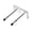 Clear, variant on BIMZUC Premium Durable Acrylic Skateboard Hanger Wall Mount Rack Storage Space-Saving Holder for Deck Display, Vertical Floating Effect Organizer for Longboard Beginners and Pros, White