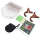 thumbnail image 1 of Kalimba Thumb Piano Kit acrílico transparente 17 teclas instrumento musical para principiantes con bolsa, 1 of 14