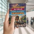 thumbnail image 4 of I Like Fishing, and my Rottweiler, and Maybe 3 People. Happy Father's Day Travel Passport Wallet Rottie Dog Lover Gifts Idea PU Leather Passport Holder Cover - 00004, 4 of 5