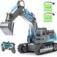 thumbnail image 2 of DOUBLE E Control Remoto Excavadora Juguete 2 Baterías Digger Hidráulica Construcción Vehíc Double E DOUBLE E, 2 of 2
