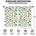 thumbnail image 2 of Blackout Kids Curtains,Dinosaur and Palm Tree Pattern Childrens Insulated Curtains Set Of 2,Bedroom Essentials,Toddler Room Decor 42"x63", 2 of 5