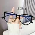 thumbnail image 1 of Nouvelles Lunettes de Mode pour Femmes Lunettes Rétro Transparentes Monture de Lunettes Anti Lumière Bleue Design de Marque de Luxe Quatre Saisons Spectacle, 1 of 4