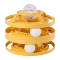 thumbnail image 1 of Three Layer Trackball Toy, Cat Interactive Toy Ball Detachable  for Pet Supplies Green,Yellow, 1 of 8