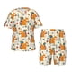 thumbnail image 1 of Balery Squirrel With Colorful Tail Conjunto de Pijama Infantil de Manga Corta con Estampado – Ropa de Dormir de Algodón Suave-Small, 1 of 6