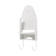 thumbnail image 2 of Soporte de Tabla de Planchar Organizador de Pared con Gancho Resistente para Plancha Eléctrica de PBT Portátil Apto para Almacenamiento en Baño y Uso Blanco, 2 of 8