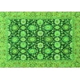 thumbnail image 1 of Ahgly Company Indoor Rectangle Abstract Green Modern Area Rugs, 2' x 3', 1 of 4