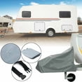 thumbnail image 5 of Funda para barra de remolque, funda protectora universal para caravanas, para cabezal de enganche de remolque de caravana (1 unidad), 5 of 5