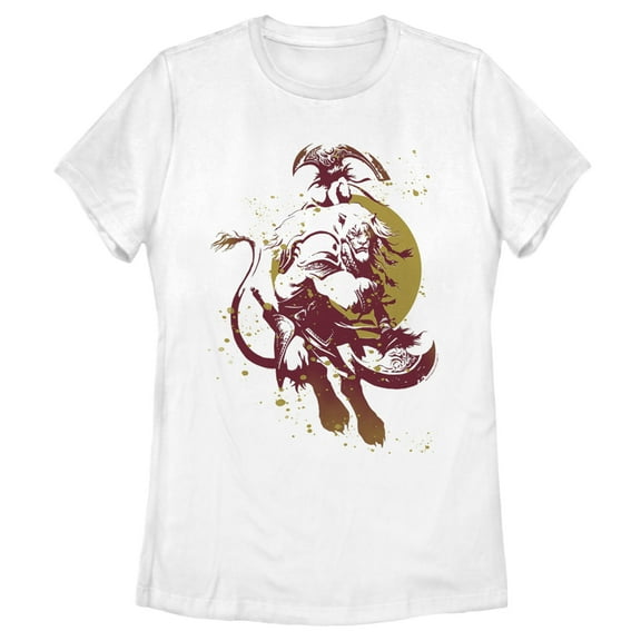 Women's Magic: The Gathering Ajanimane Portrait  Graphic Tee White Small