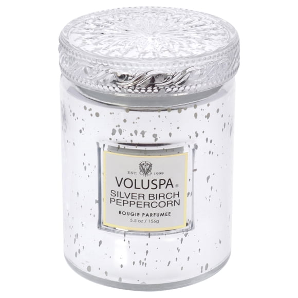 Silver Birch Peppercorn - Small by Voluspa for Unisex - 5.5 oz Candle