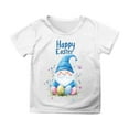 thumbnail image 2 of Boys Girls Easter T-Shirt Short Sleeve Cartoon Print Sweatshirt Trendy Lightweight Baby Girls' Tops,White,120, 2 of 5