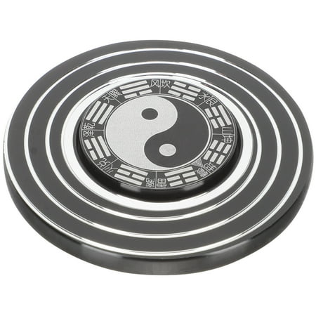 

Omen Compass with Eight Trigrams Gyro Flip Cover Pan Stress Reliever Metal