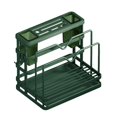 thumbnail image 1 of Kitchen Sink Organiser Storage Drain Rack for Cutlery Rag Cutting Board Holder, 1 of 7