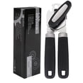 thumbnail image 4 of Manual Can Opener Heavy Duty Smooth Edge, Stainless Steel Safety Side Cut Hand Can Opener with Large Knob Bottle Opener, 4 of 10
