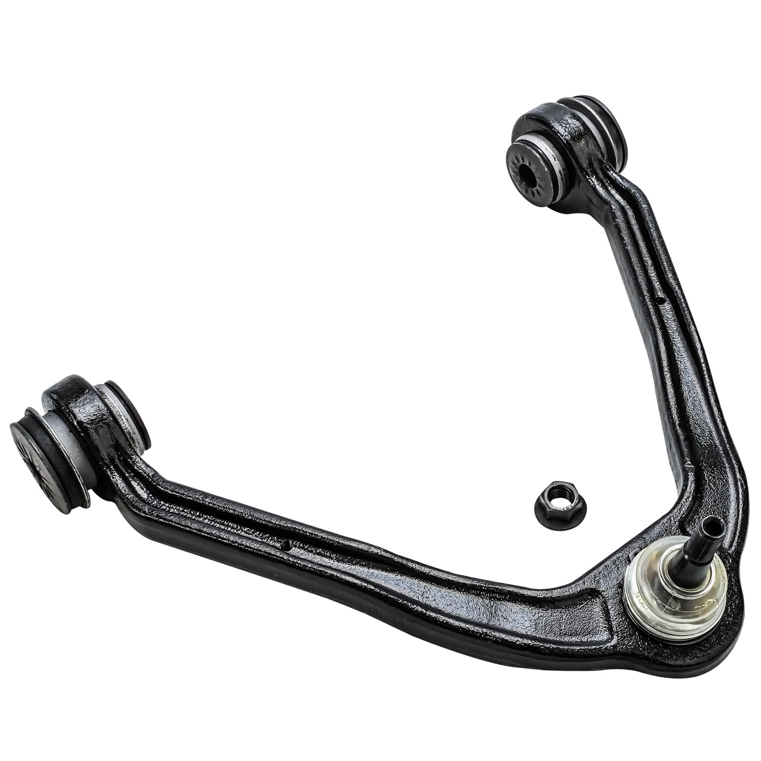 Detroit Axle - Front Upper Control Arms for Chevy GMC Sierra Silverado Yukon XL Avalanche 1500 Tahoe Cadillac Escalade ESV EXT, Replacement 2 Upper Control Arms w/Ball Joints Pair