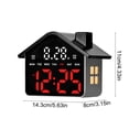 thumbnail image 3 of shyuyusa LED House-shaped Alarm Clock, Multifunctional Timing Night Light Clock, Creative Desktop Ornament for Bedroom, Study & Children’s Room, 3 of 6