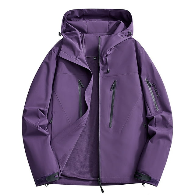 Npasoilc Coats for Women Women's Spring And Fall Thin Waterproof And Windproof Workwear Jacket