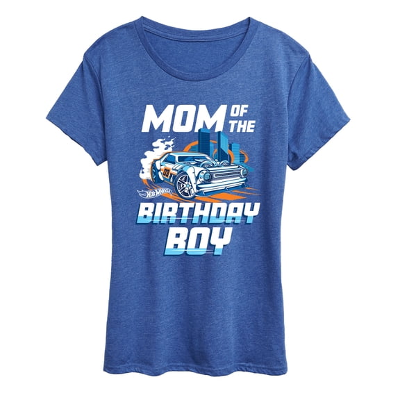 Hot Wheels - Mom Of Birthday Boy - Women's Short Sleeve Graphic T-Shirt