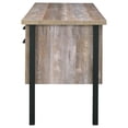 thumbnail image 5 of Samson 60-inch 4-drawer Office Computer Desk Weathered Oak, 5 of 11