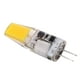 thumbnail image 1 of Bombilla LED COB G4 de 5 W y 600 lm, de silicona, para lámpara de techo, CA/CC, 12 V, 4,2 x 1,3 cm, luz natural, 4000-4500 K., 1 of 14