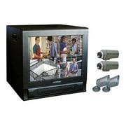 Clover CSM1714Q - Monitor + camera(s) - 17" CRT - 4 camera(s) - CCD