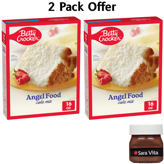 Betty Crocker Angel Food Cake Mix, Just Add Water, 16 oz