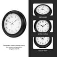 Wall Clock 14 Inch Battery Operated Farmhouse Silent Wall Clock Without
