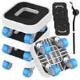 thumbnail image 1 of Deslizadores De Plataforma Rodante Para Muebles Transportadores De Muebles Con 4 Ruedas Diseño De Ranura Mejorado Plataformas Rodantes Móviles Para Trabajo Pesado Capacidad De 750 Libras Juego De Herr, 1 of 5