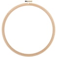 thumbnail image 2 of Frank A. Edmunds Wood Embroidery Hoop W/Round Edges 9"-Natural, 2 of 2
