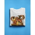 thumbnail image 3 of Fire Breathing Dragon. Sweatshirt Men -Image by Shutterstock, Male 4X-Large, 3 of 4