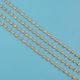 thumbnail image 5 of Cadena del cuerpo de las mujeres Joyas Bikini cinturo Cristal Cadena del vientre Oro Hugo collar de cadena del cuerpo, 5 of 7