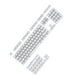 thumbnail image 5 of 132 teclas 61/62/64/68/75 para accesorios de repuesto de teclado mecánico Tecla blanca, 5 of 8