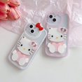 thumbnail image 5 of Lindo estuche para iPhone 13/13pro/13pro Max, estuche para teléfono serie a prueba de golpes con mini espejo para mujeres y niñas, Tpu rosa, 5 of 5