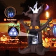 thumbnail image 5 of GOOSH Halloween Inflatables 9 FT Halloween Tree Inflatables with Built-in LED lights, Scary Halloween Spooky Tree Blow Up with White Ghost, Outdoor Halloween Decorations for Halloween Holiday Party, 5 of 7