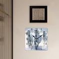 thumbnail image 3 of 14 Inch Wall Clock Battery Operated Square Clock Decorative for Office, Kitchen, Outdoor, Living Room，Beautiful Horse Animal Lovely Pattern, 3 of 4