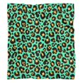 thumbnail image 5 of Leopard Print Flannel Fleece Throw Blanket for Adults - Lightweight and Soft Cheetah Blanket for Bed Sofa Couch - Blanket for all Seasons - 50x60 inches Brown Leopard, 5 of 5