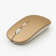 Verdevida Rechargeable Wireless Bluetooth Mouse for Laptop, Wireless Mouse for PC, iPad, Notebook, Chromebook, Apple Mouse Compatible, Portable Silent Click Mouse for Office and Travel