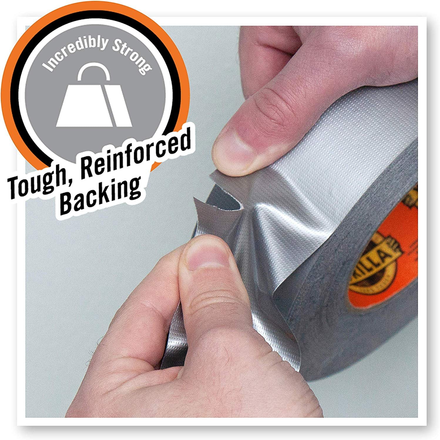 Gorilla Glue Gorilla Silver Duct Tape, 1.88" x 35 yd, Silver, Pack of 3 — Residential Use, Standard Application