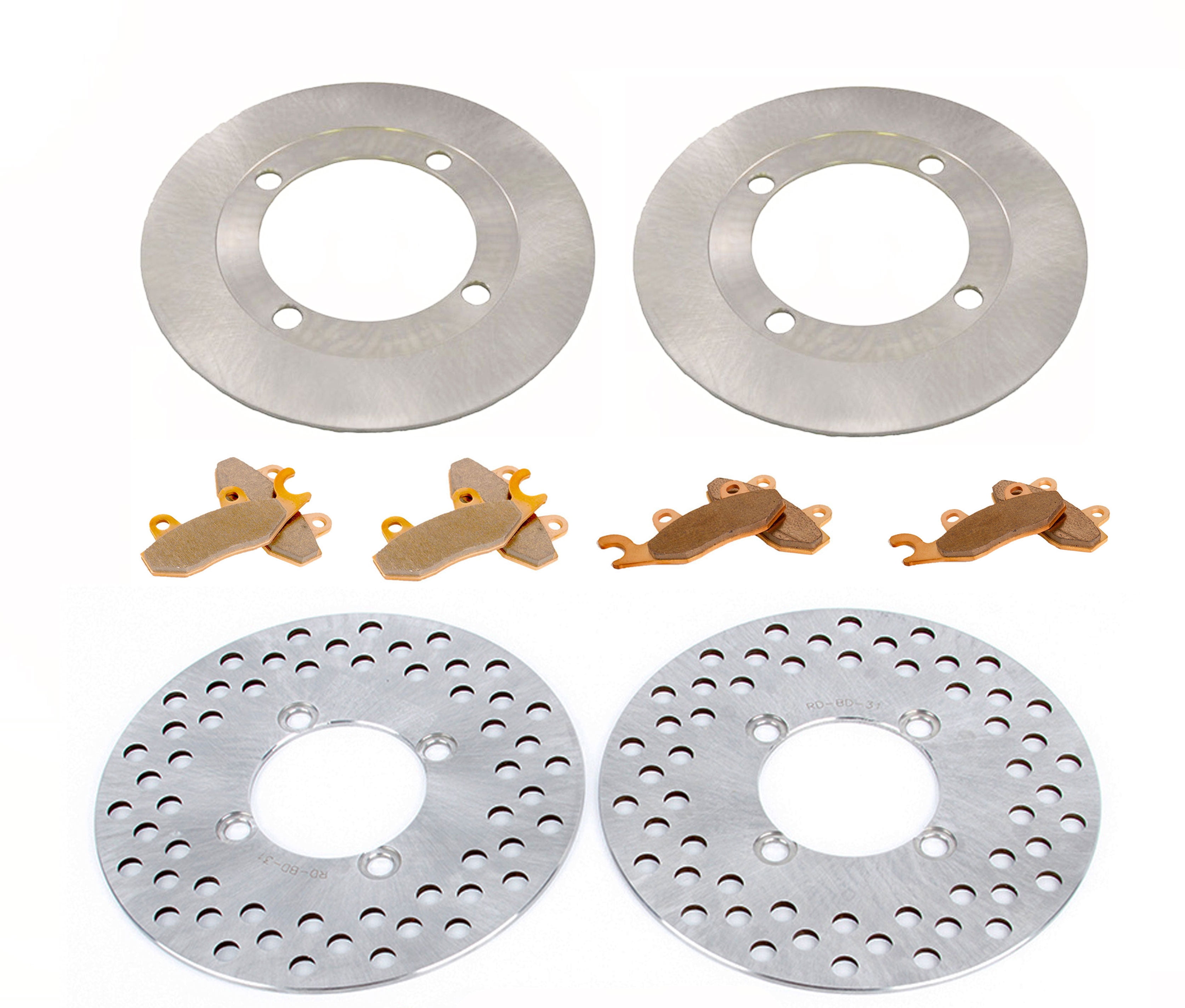 YAMAHA Front Rear Brake Pads YXR 700 RHINO 2008 2009 2010 2011