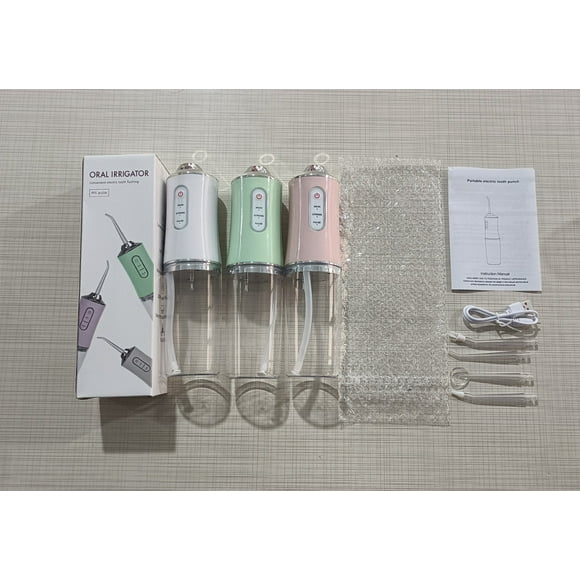 Hilo dental inteligente Limpiador dental de agua Limpiador dental portátil para el hogar Spray limpiador bucal