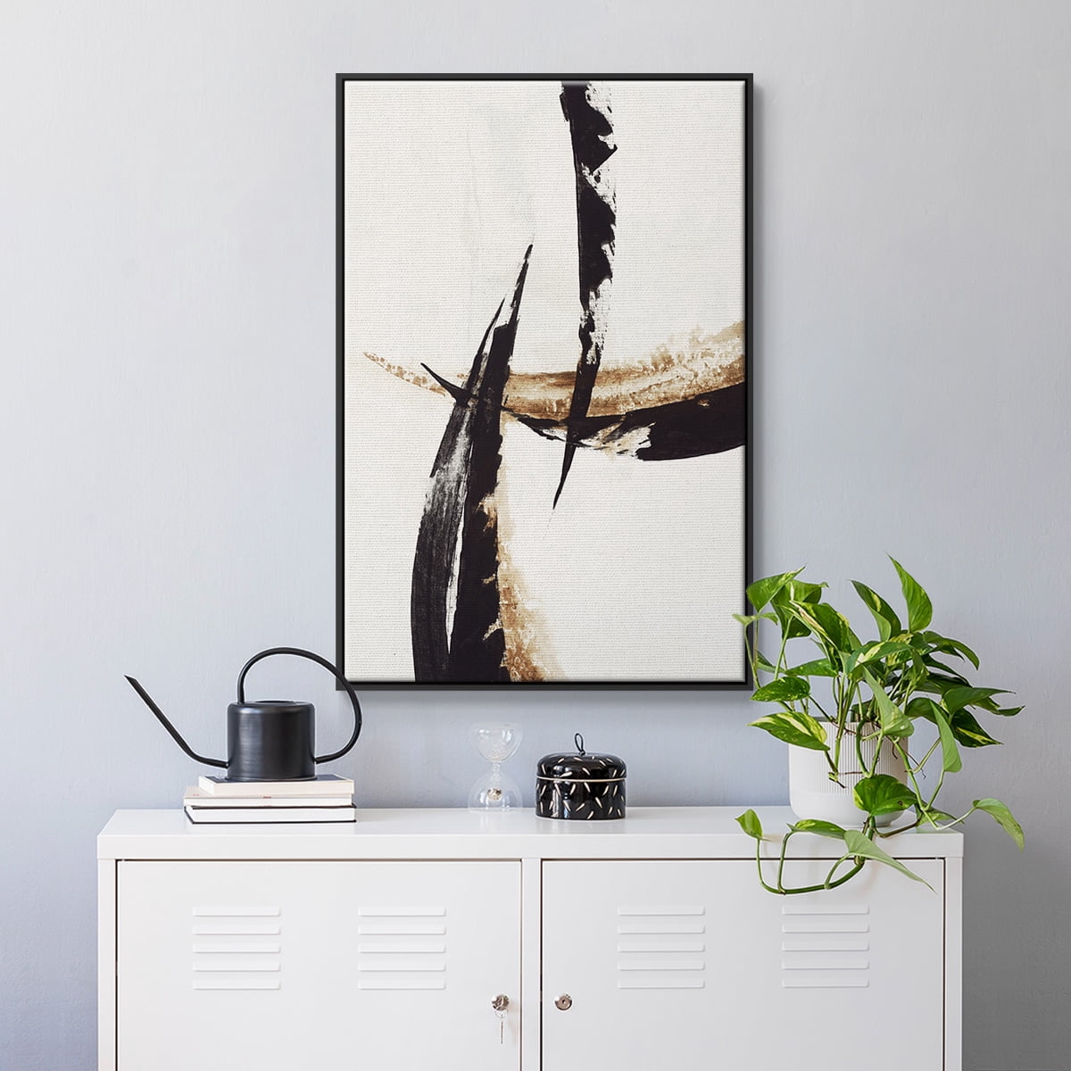 High Style II Framed Premium Gallery Wrapped Canvas - Ready to Hang