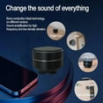 thumbnail image 5 of Buzzgo Speaker, Bone Conduction Resonance Subwoofer, Black Technology Bone Conduction Bluetooth Speaker, Stereo Bass Portable Small Wireless with Suction Cup Red, 5 of 7