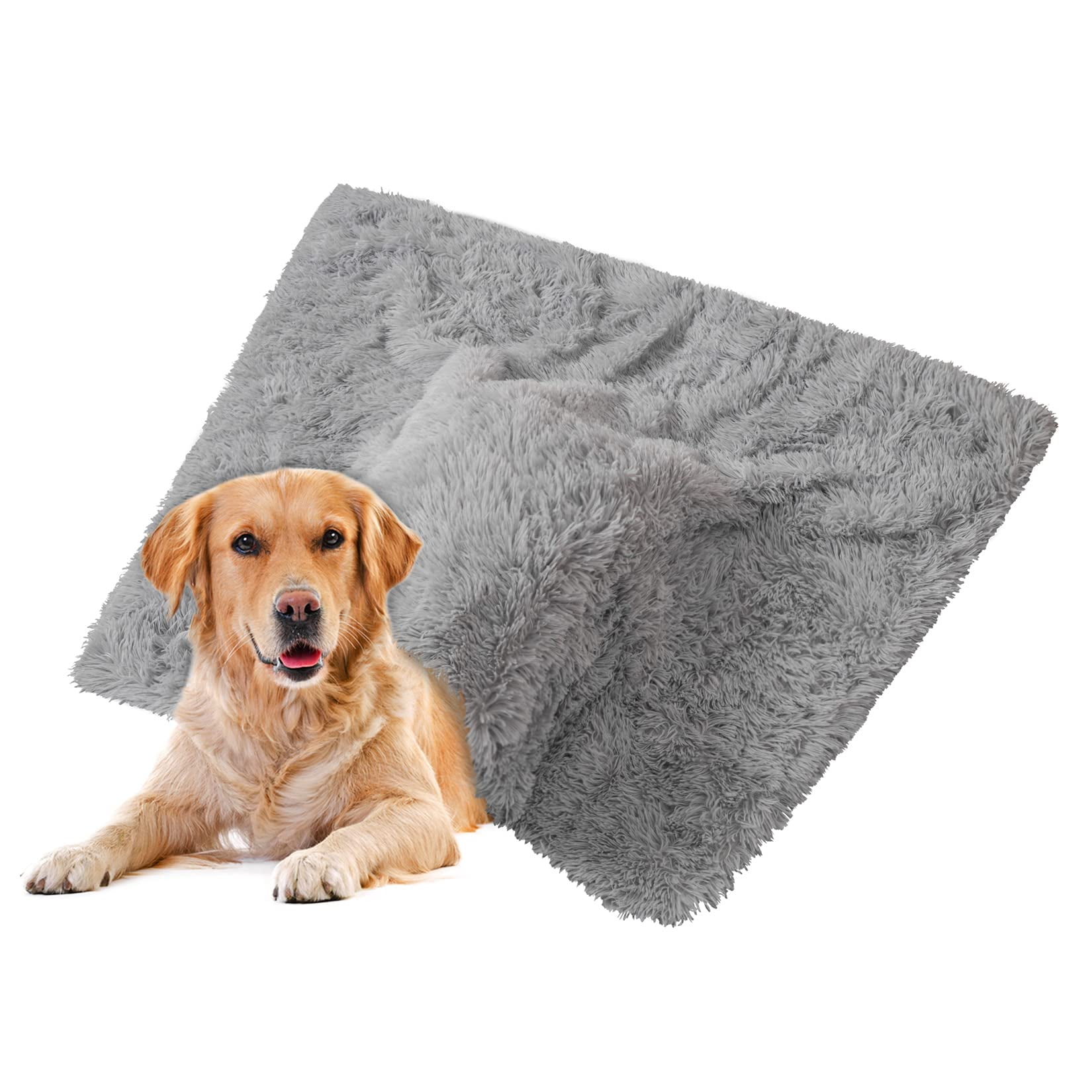 Soft Dog Crate Mat Washable Dog Rug Fleece Fluffy Pet Rug - Temu