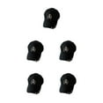 thumbnail image 1 of Thinsony Hip Hop Baseball Cap With Ring Decor For Stylish Look Cotton Ring Baseball Hat Fits All Head Shape Comfortable Semi-ring Black 5Set, 1 of 6