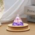 thumbnail image 4 of Piedra natural Orgonita Pirámide Cristales Orgone Energía Curativa Reiki Adornos Likrtyny  Para estrenar, 4 of 6